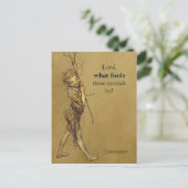 Arthur Rackham Puck Lord wat voor gek CC0776 Briefkaart (Staand voorkant)