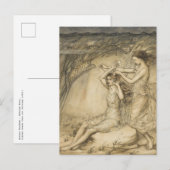 Arthur Rackham - Sabrina Fair Briefkaart (Voorkant / Achterkant)