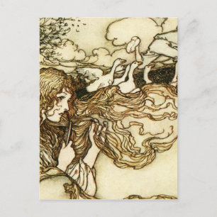Arthur Rackham - Snowdrop en andere verkoop Briefkaart