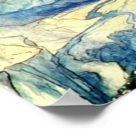 Arthur Rackham -  sprookjeskunst Poster (Hoek)