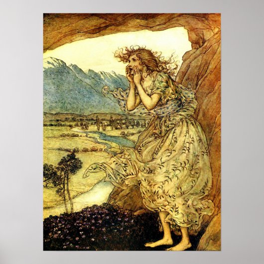 Arthur Rackham -  sprookjeskunst Poster (Voorkant)
