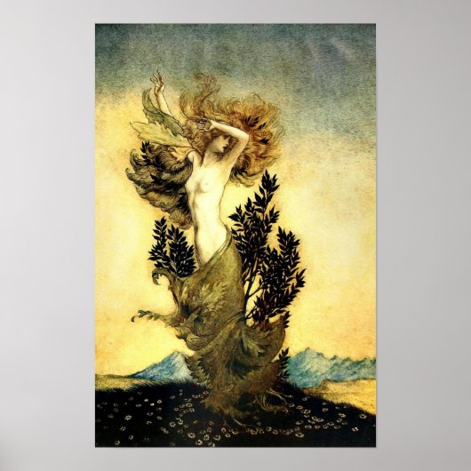 Arthur Rackham - sprookjeskunst Poster (Voorkant)