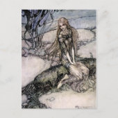 Arthur Rackham-sprookjeskunst uit “Undine” Briefkaart (Voorkant)