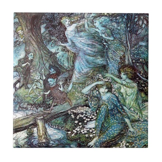 Arthur rackham tegeltje (Voorkant)