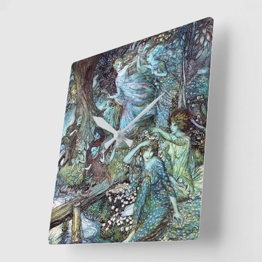 Arthur rackham vierkante klok (Hoek)