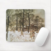 Arthur Rackham | Winter in Kensington Gardens van Muismat (Met muis)