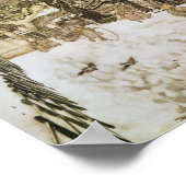 Arthur Rackham | Winter in Kensington Gardens van Poster (Hoek)