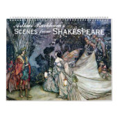 Arthur Rackham's Shakespeare  Kunst Kalender (Hoes)