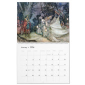 Arthur Rackham's Shakespeare  Kunst Kalender (Jan 2026)