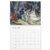 Arthur Rackham's Shakespeare  Kunst Kalender (Jan 2027)