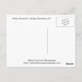 Arthur Ravenel Jr. Bridge Briefkaart (Achterkant)