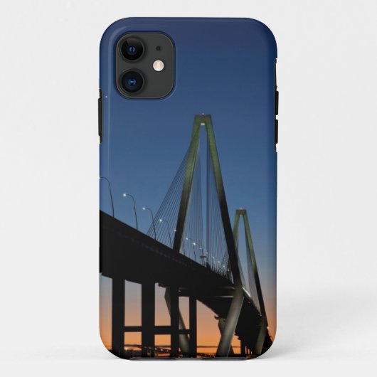 Arthur Ravenel Jr. Bridge in Dusk Case-Mate iPhone Case (Achterkant)