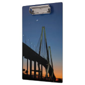 Arthur Ravenel Jr. Bridge in Dusk Klembord (Links)