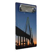 Arthur Ravenel Jr. Bridge in Dusk Mini Klembord (Schuin)
