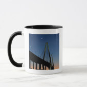 Arthur Ravenel Jr. Bridge in Dusk Mok (Links)