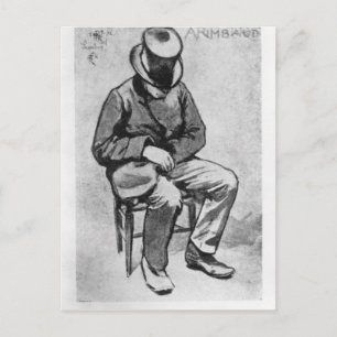 Arthur Rimbaud Briefkaart