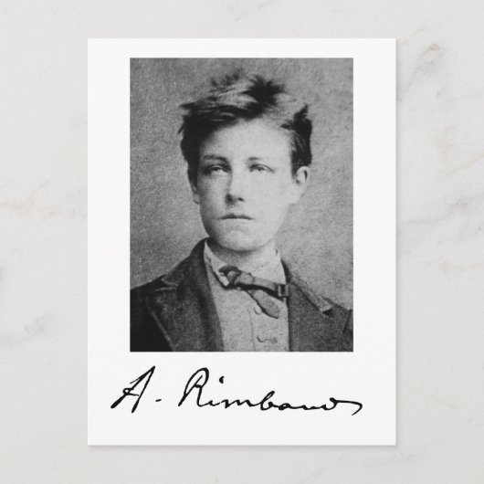 Arthur Rimbaud Briefkaart (Voorkant)