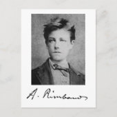 Arthur Rimbaud Briefkaart (Voorkant)