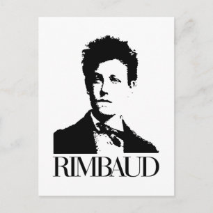 Arthur Rimbaud Briefkaart