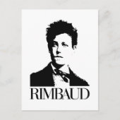Arthur Rimbaud Briefkaart (Voorkant)