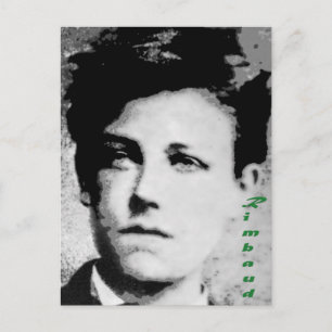 Arthur Rimbaud Briefkaart