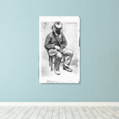 Arthur Rimbaud Canvas Afdruk (Insitu (Houten vloer))