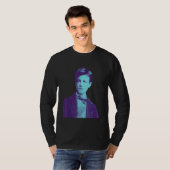 Arthur Rimbaud Frans dichter T-shirt (Voorkant volledig)
