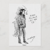 Arthur Rimbaud Juni 1872 Briefkaart (Voorkant)