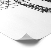 Arthur Rimbaud Juni 1872 Poster (Hoek)