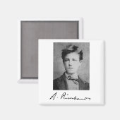 Arthur Rimbaud Magneet (Voorkant / Achterkant)