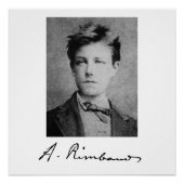 Arthur Rimbaud Perfect Poster (Voorkant)