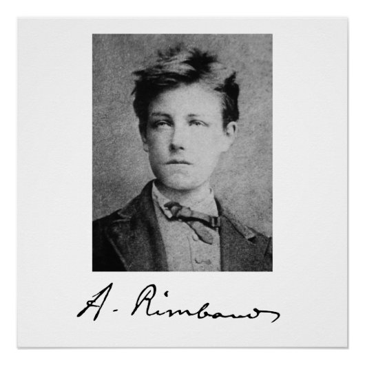 Arthur Rimbaud Perfect Poster (Voorkant)