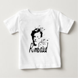 ARTHUR RIMBAUD portret Baby T-shirt