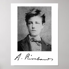 Arthur Rimbaud Poster