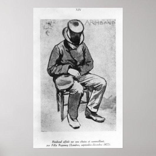 Arthur Rimbaud Poster (Voorkant)