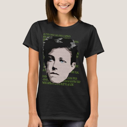 Arthur Rimbaud T-shirt (Voorkant)