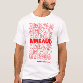 Arthur Rimbaud T-shirt (Voorkant)
