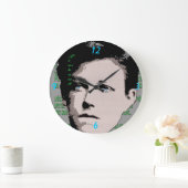 Arthur Rimbaud Wall Clock Grote Klok (Huis)