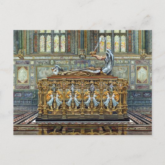 Arthur Robertson Tomb van de Hertog van Clarence Briefkaart (Voorkant)