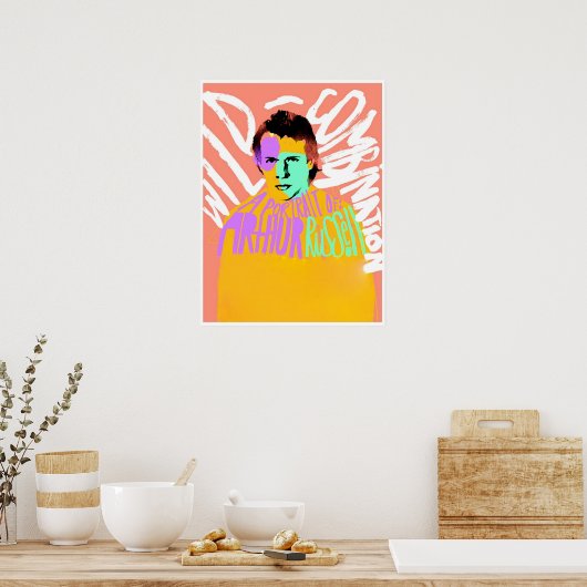 Arthur Russel 4 Poster (Keuken)