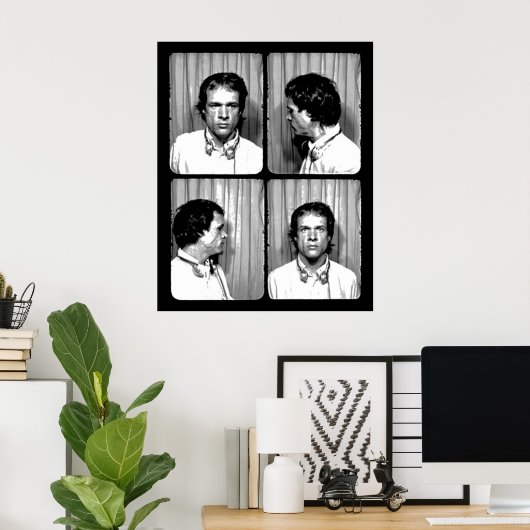 arthur russell mugshot poster (Thuiskantoor)