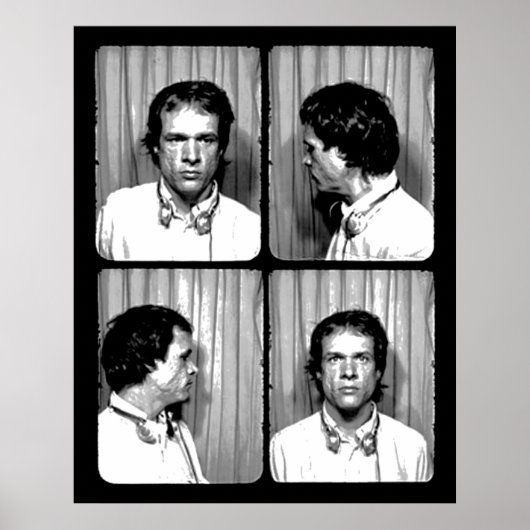 arthur russell mugshot poster (Voorkant)