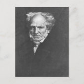 Arthur Schopenhauer Briefkaart (Voorkant)