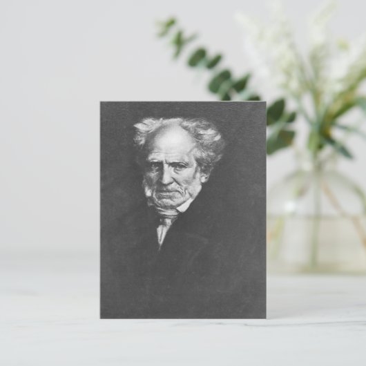 Arthur Schopenhauer Briefkaart (Staand voorkant)