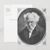 Arthur Schopenhauer Briefkaart (Voorkant / Achterkant)