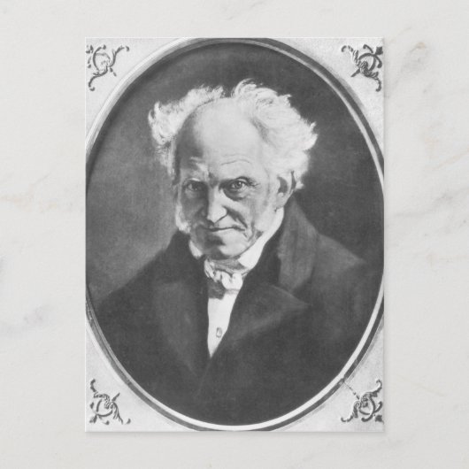 Arthur Schopenhauer Briefkaart (Voorkant)