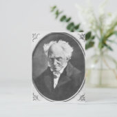 Arthur Schopenhauer Briefkaart (Staand voorkant)