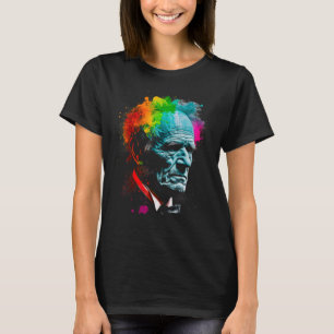 Arthur Schopenhauer Duits filosoof T-shirt