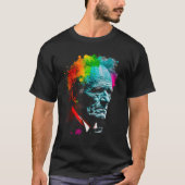 Arthur Schopenhauer German Philosopher T-shirt (Voorkant)