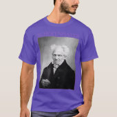 Arthur Schopenhauer German Philosopher T-shirt (Voorkant)